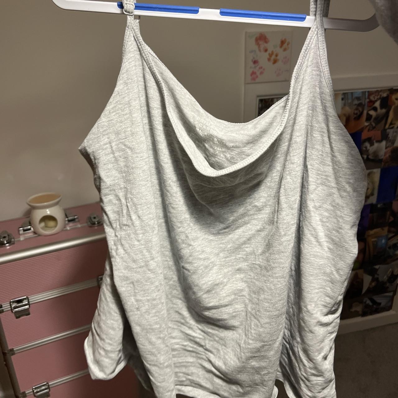 Primark Women's Grey Vest Depop