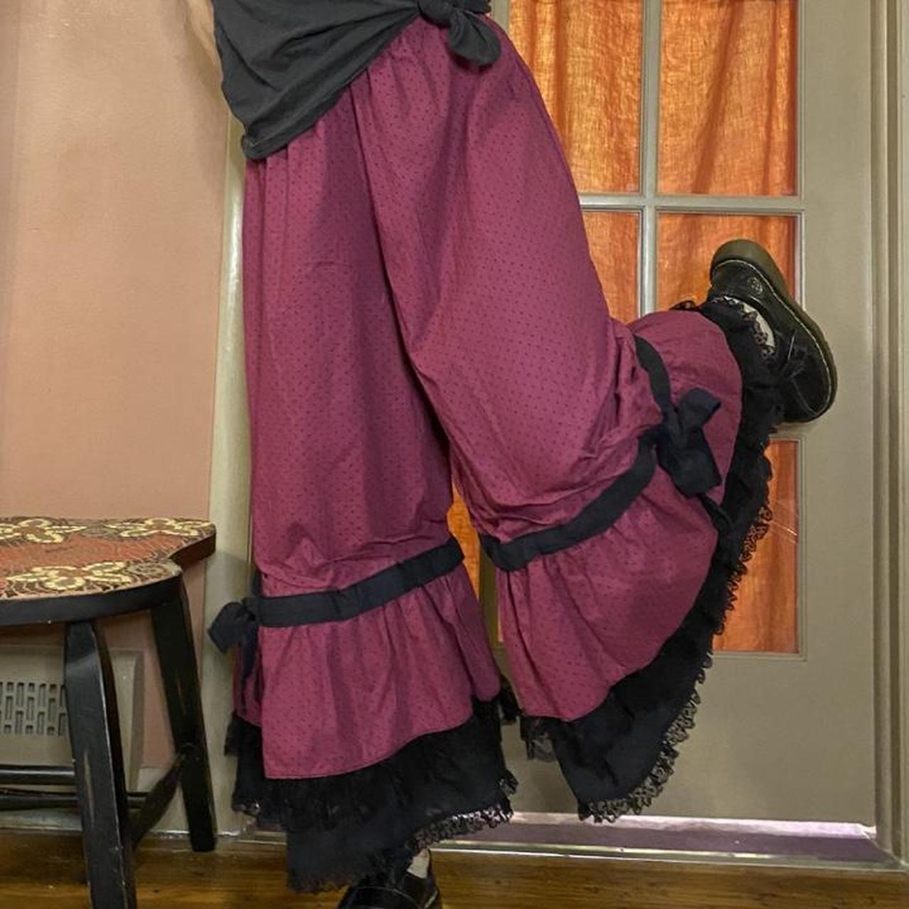 Homemade Ruffled Prairie Bloomer Pants! Created from... Depop