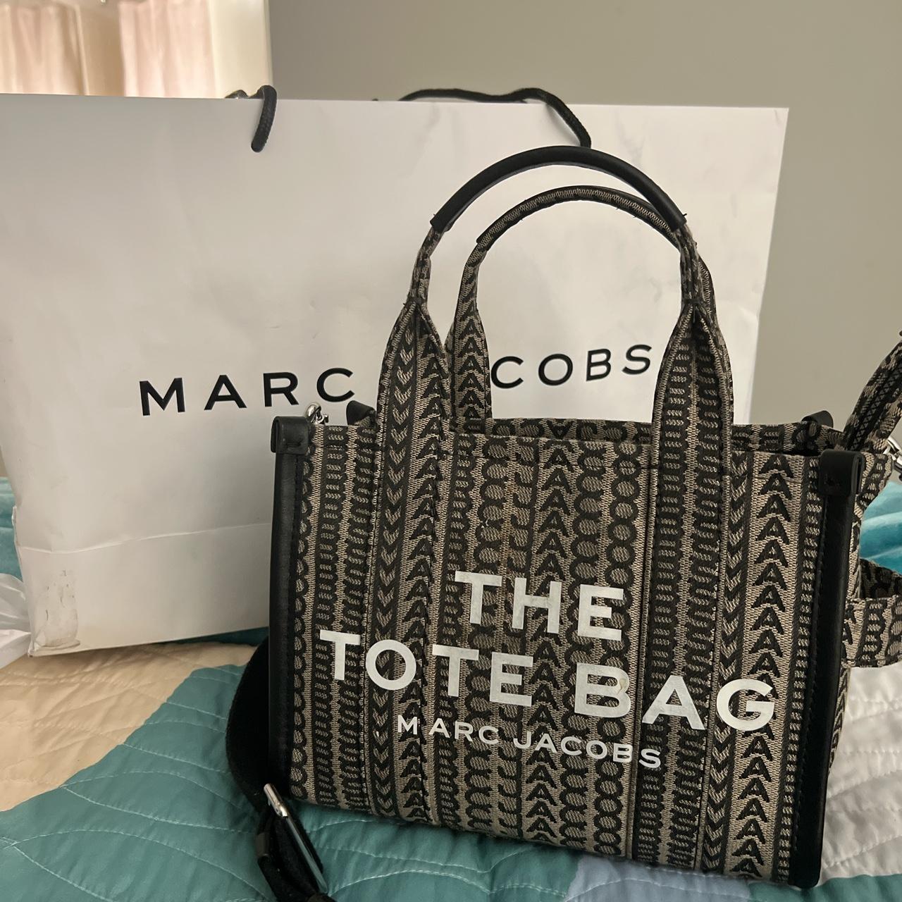 THE Marc Jacobs tote bag mini, Jacquard collection🤍... - Depop