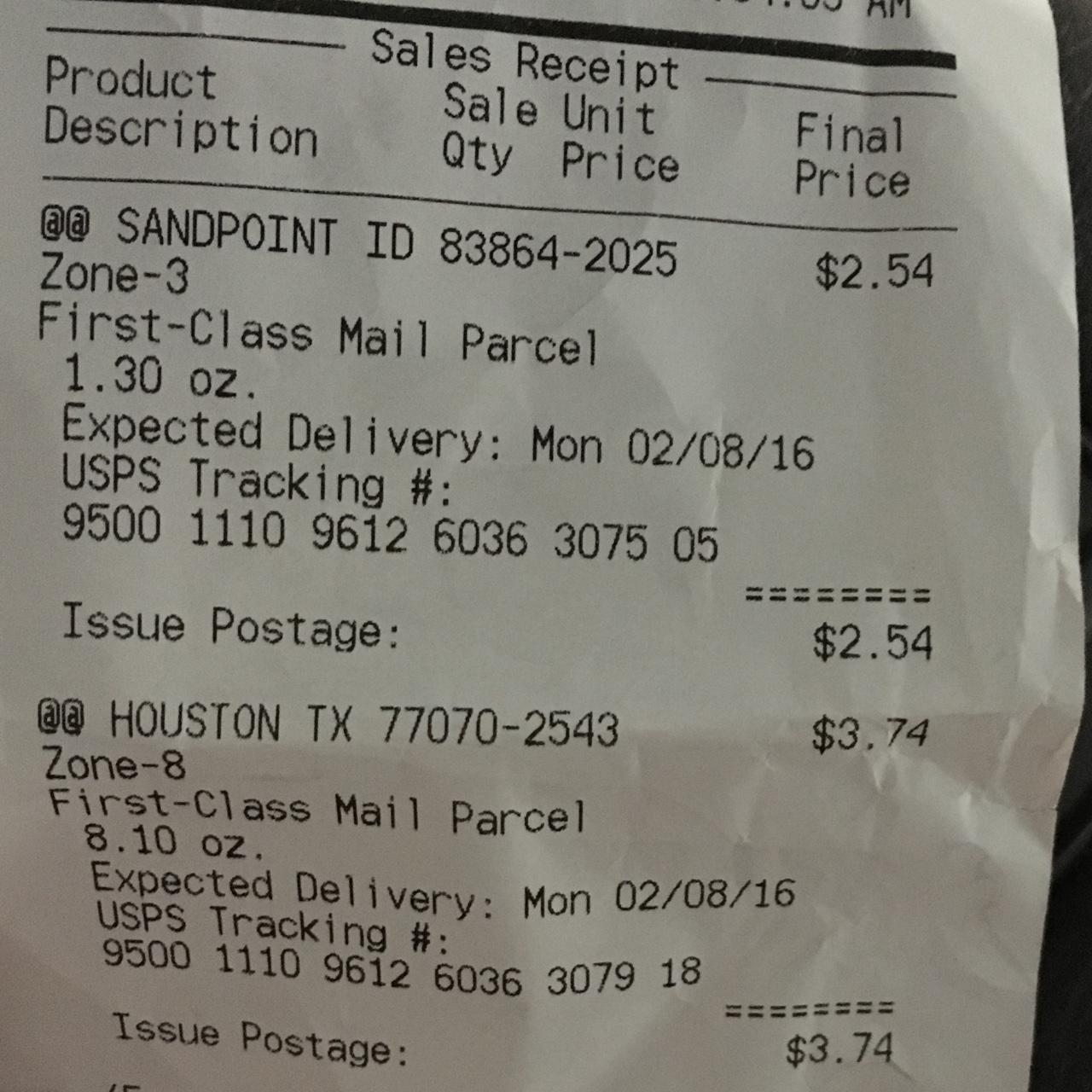 how to mark depop item as shipped without tracking number