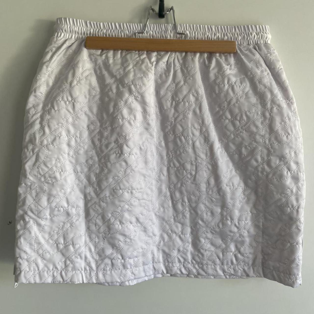 casual boylondon structured logo skirt Depop