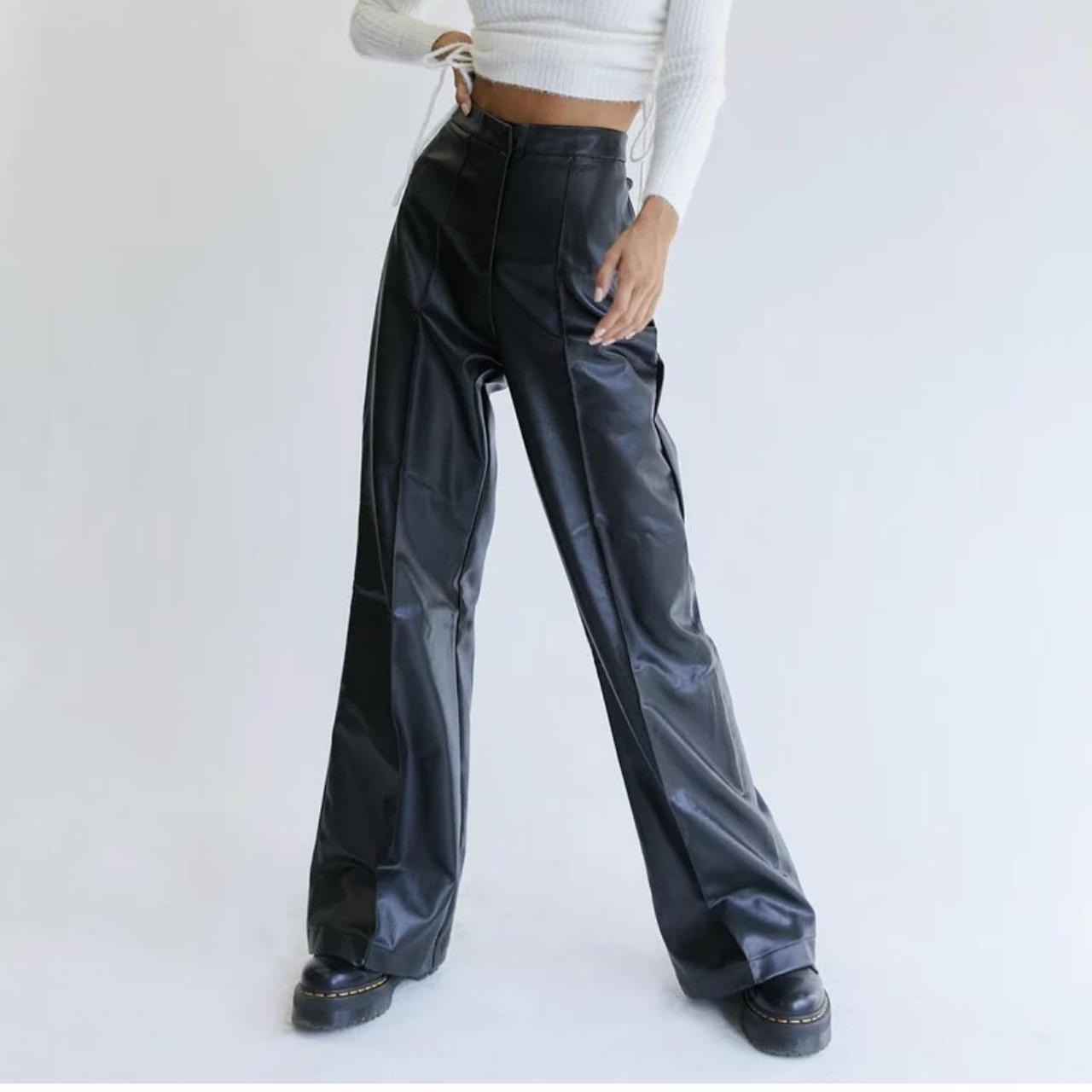 Lioness/ princess Polly maple street pants. Black... - Depop