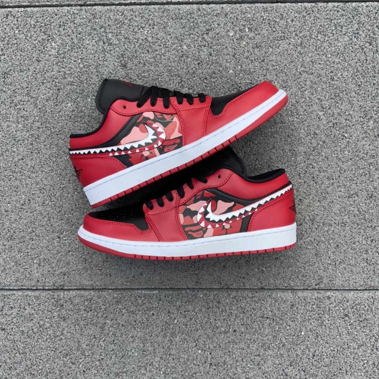 Jordan 1 bred outlet custom