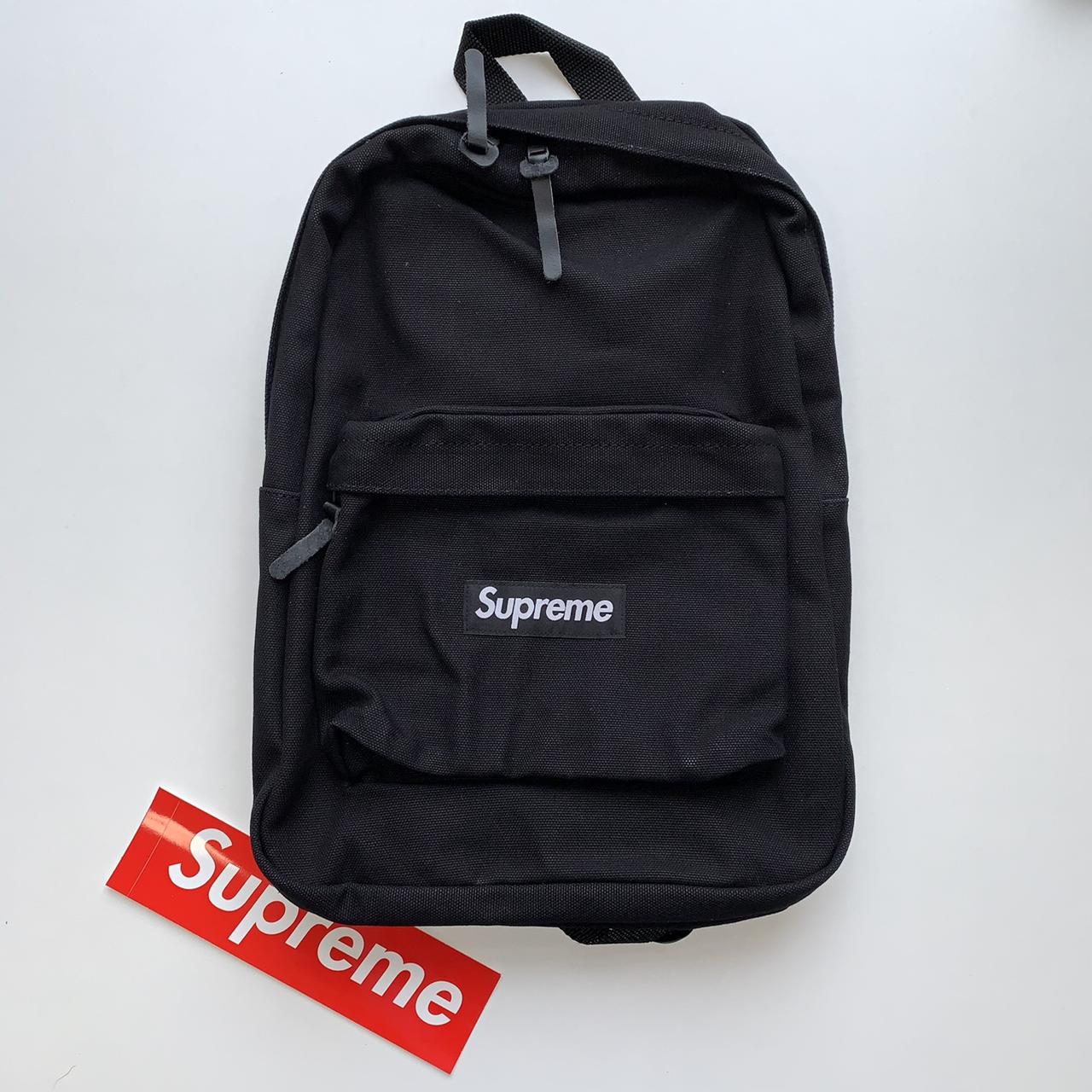 Supreme FW/20 Backpack HEAVILY WORN WITH TEARS AND - Depop