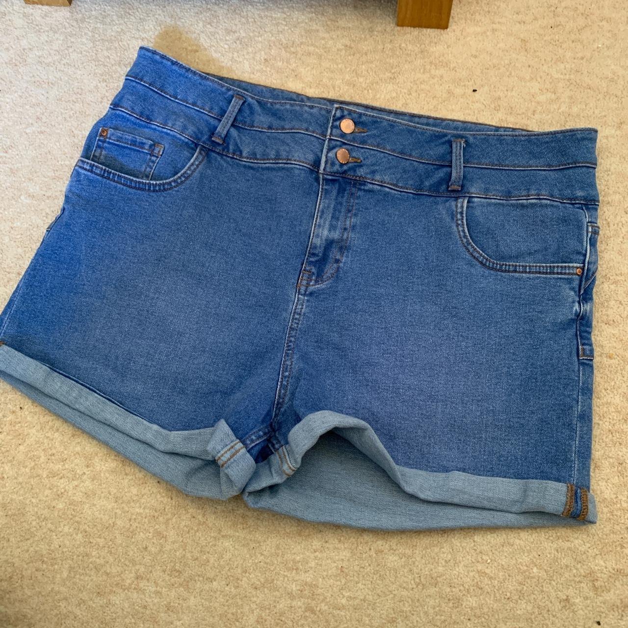 Women's Blue Shorts Depop