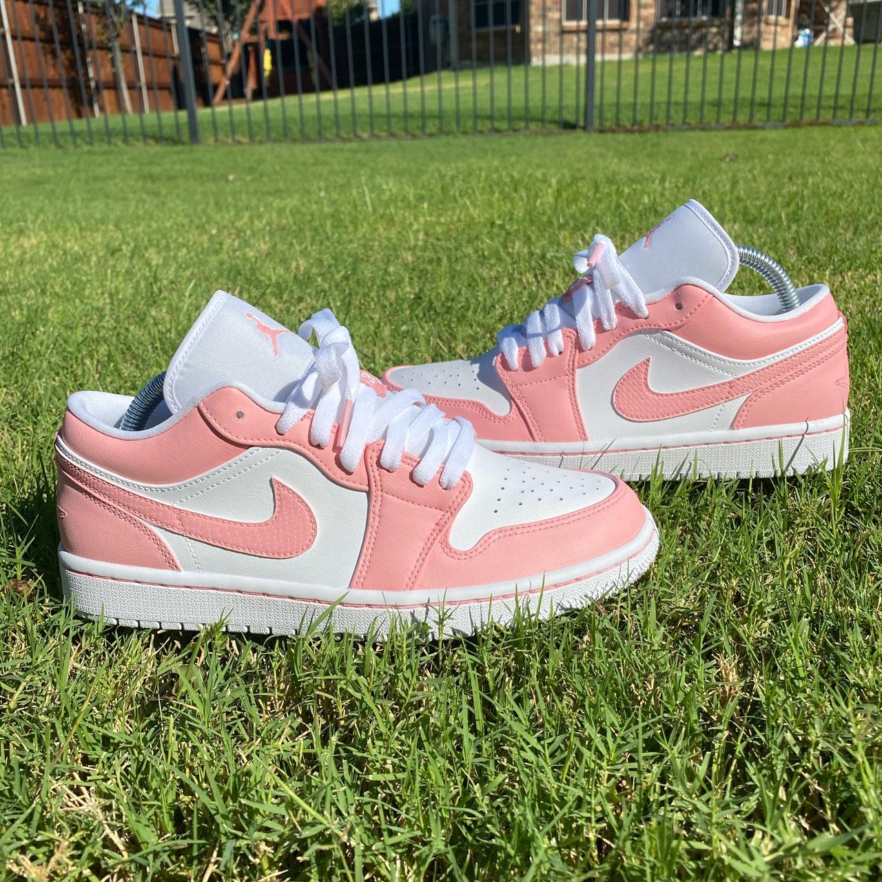 Nike Air Force 1 '07 LV8 GS 'Light Arctic Pink' - Depop