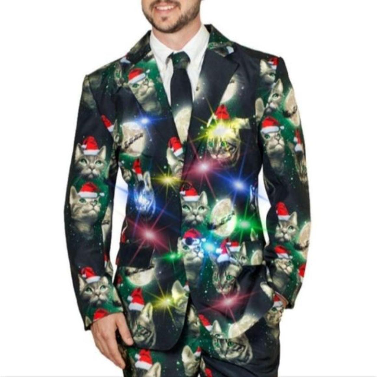 Light up outlet christmas suit