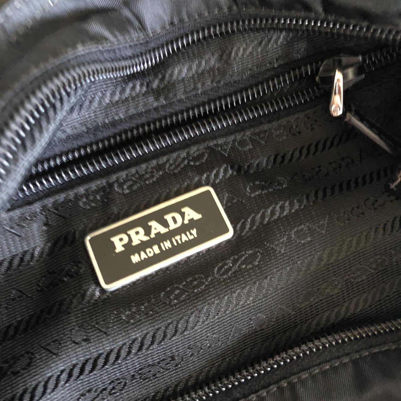 Prada Shoulder Bag • Used • Black • See pics for... - Depop