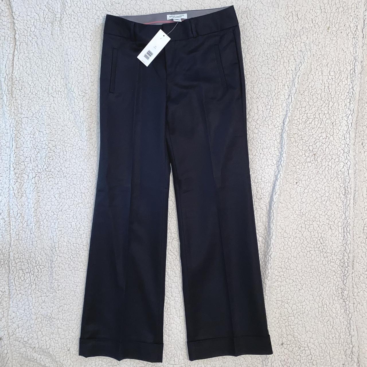 Banana Republic Women's Black Trousers | Depop