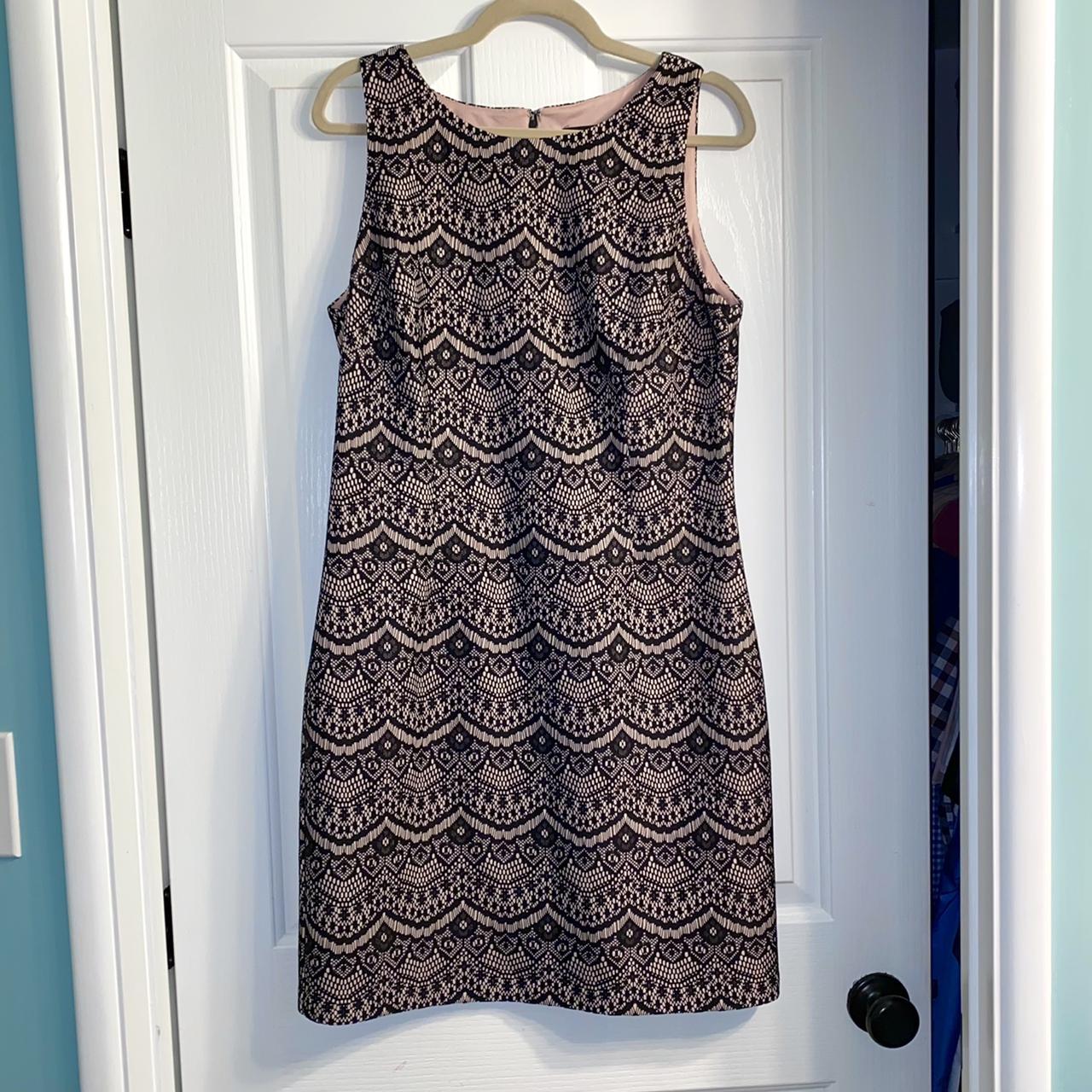 Guess Women's Black and Cream Dress (2)