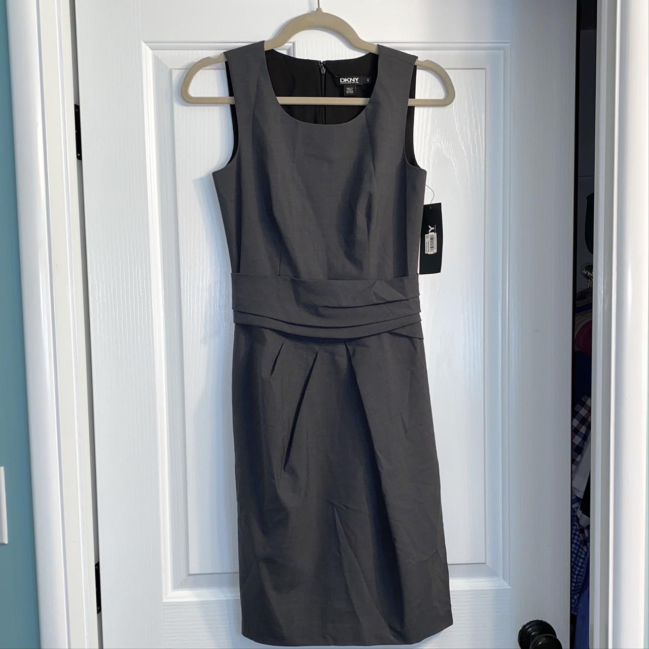DKNY Women's Grey Dress (2)