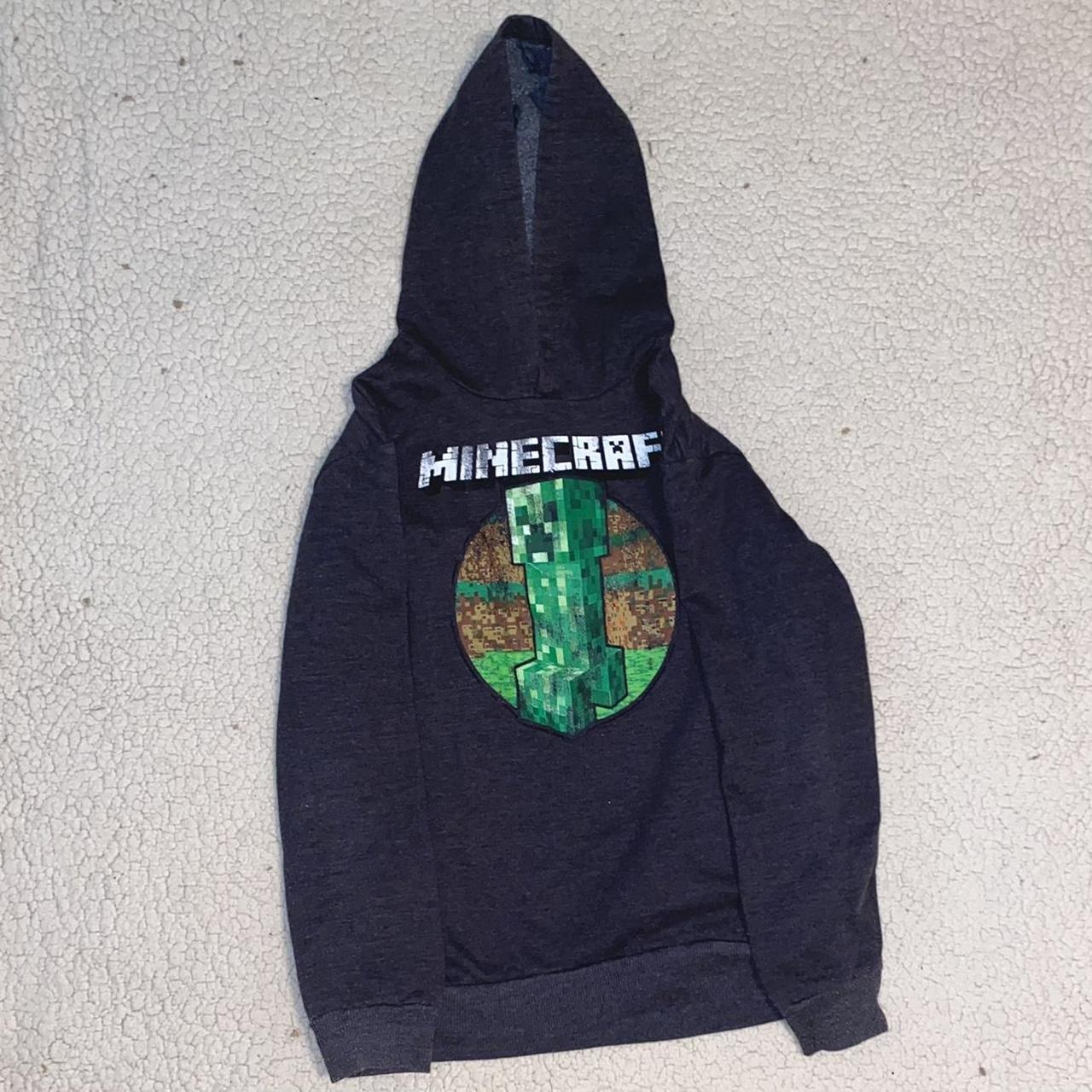 Minecraft zip sale up hoodie