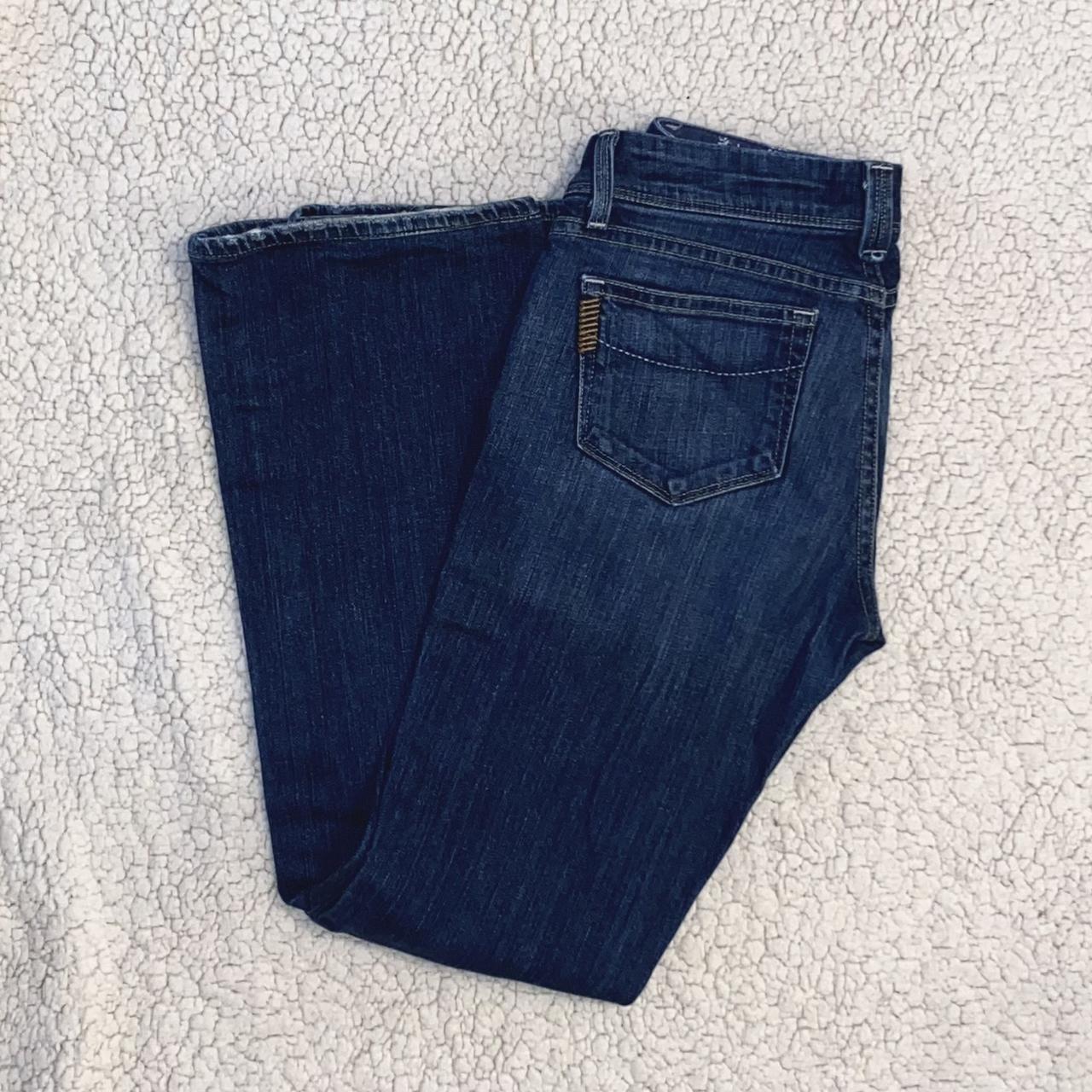 PAIGE Women's Blue Jeans | Depop