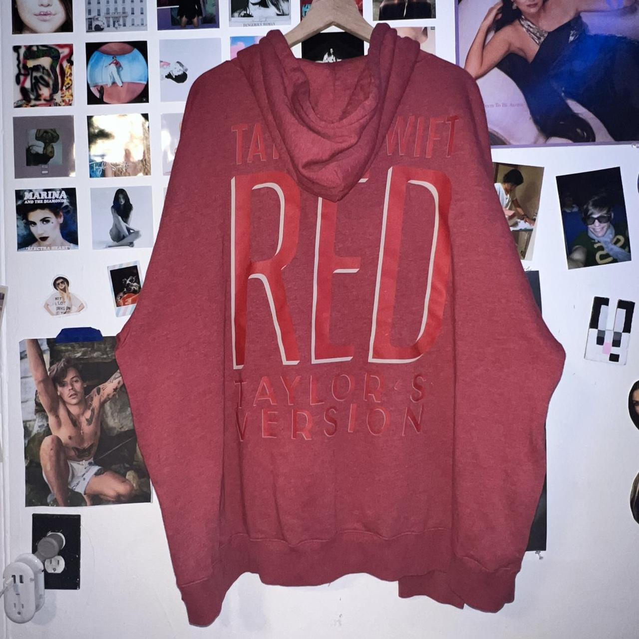 Taylor swift red discount hoodie