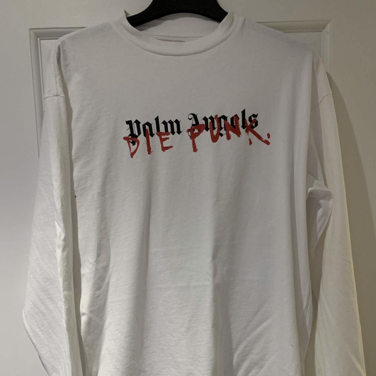 Palm angels x playboy carti die punk long sleeve... - Depop