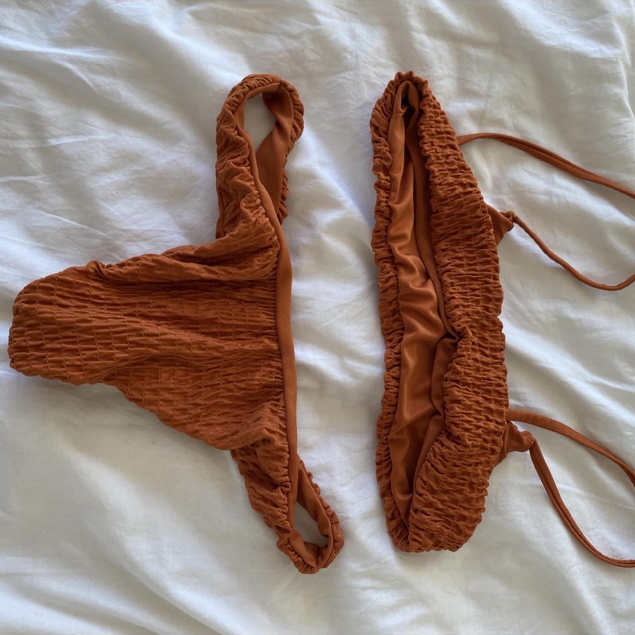 Rust swim set. Love it I just have too many pairs of... - Depop