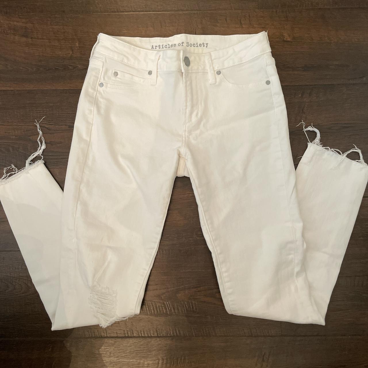 Article of society white hot sale jeans