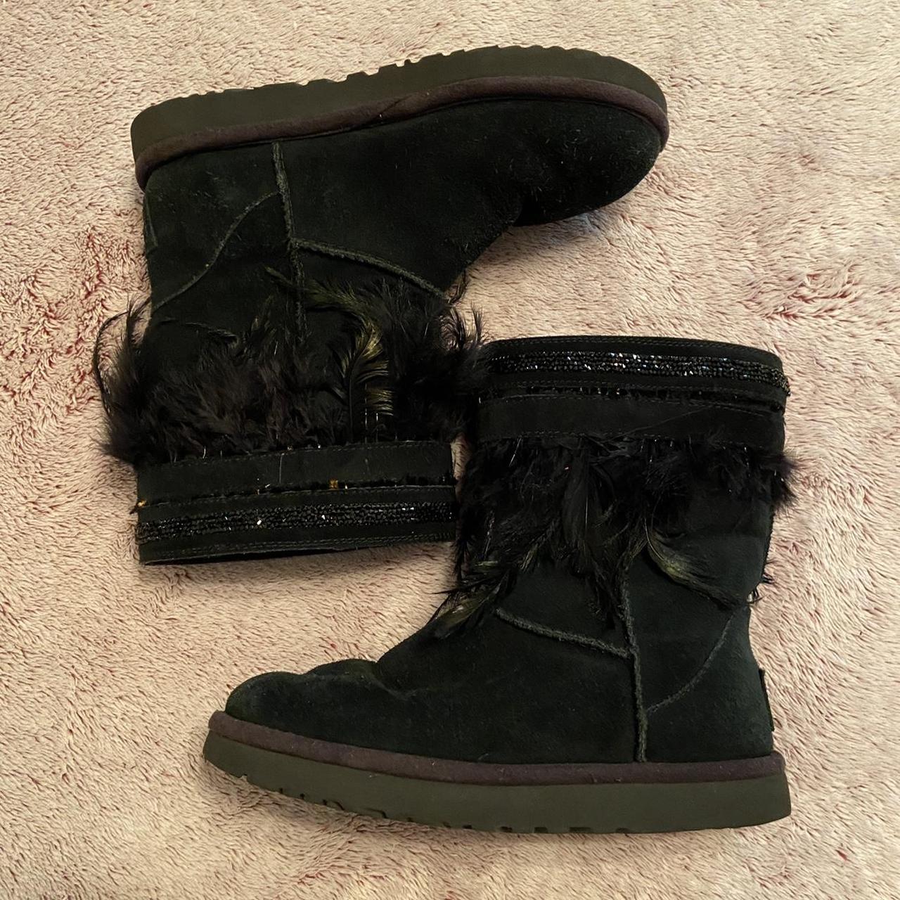 ugg noir swarovski