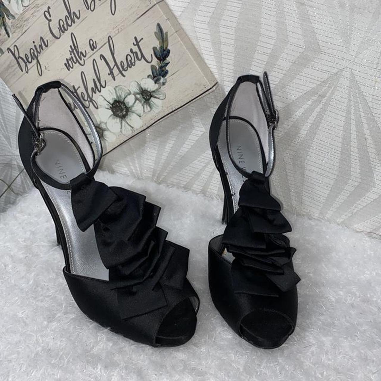 Nine west sale satin heels