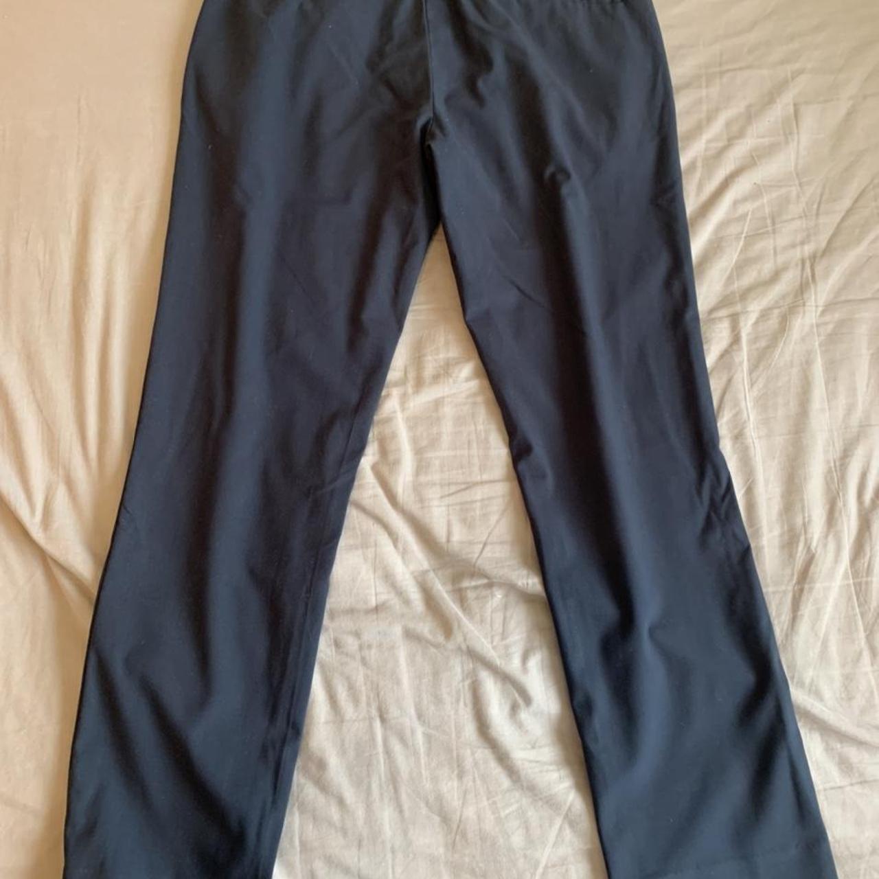 Burton Skinny Fit Navy Suit Trousers. Size: 36R.... - Depop