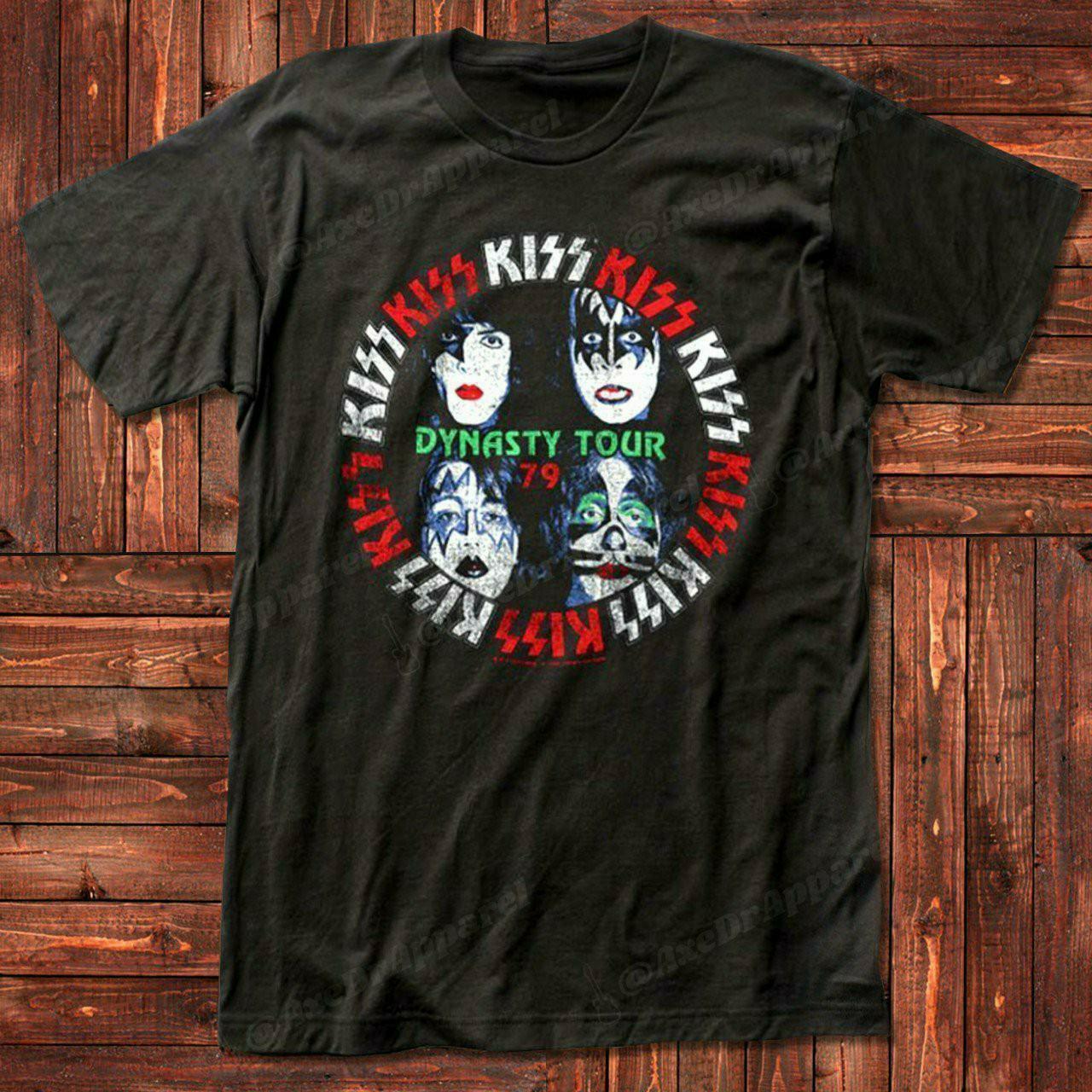 kiss dynasty tour shirt
