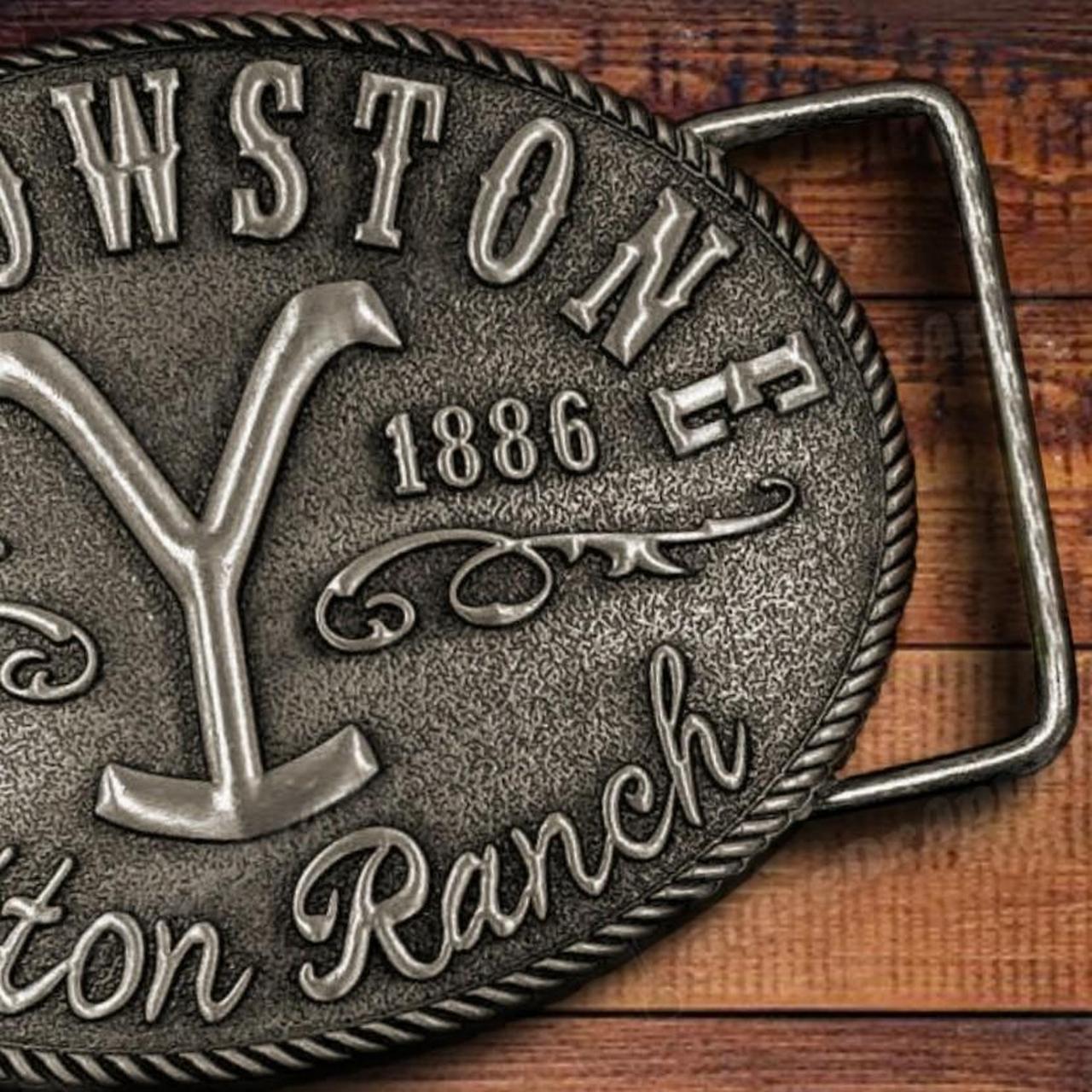 Yellowstone TV Series Dutton Ranch Men's Heavy Duty Belt Buckle