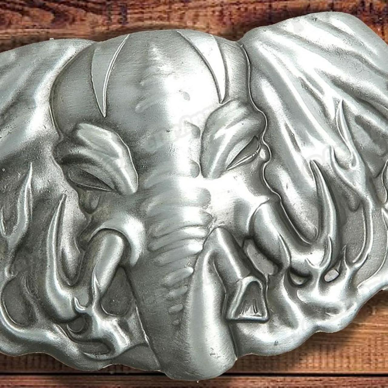 ☠ Elephant Belt Buckle Zippo Holder Combo ☠ lighter... Depop