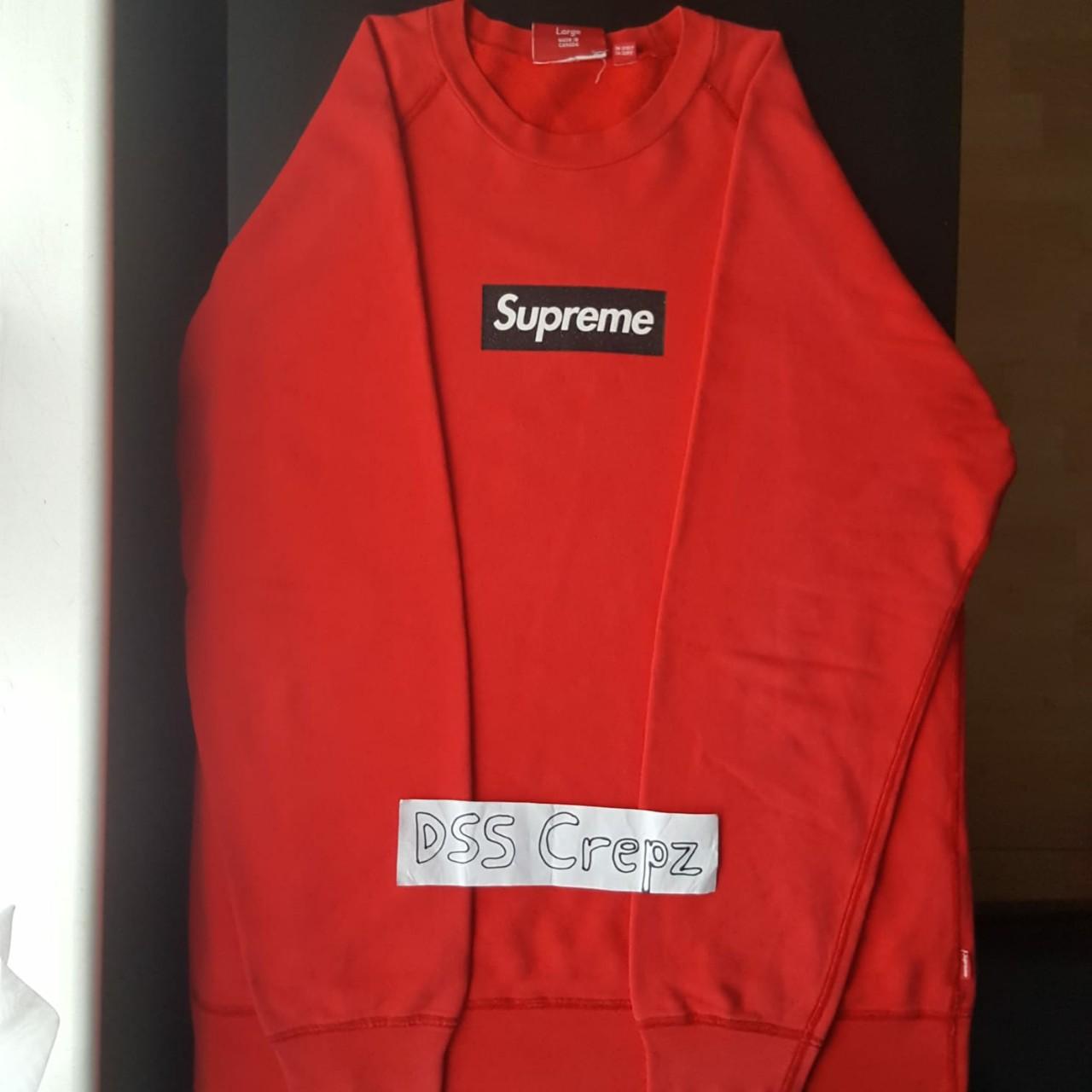 Supreme SS'07 Black on Red Screen Print Box Logo | Depop