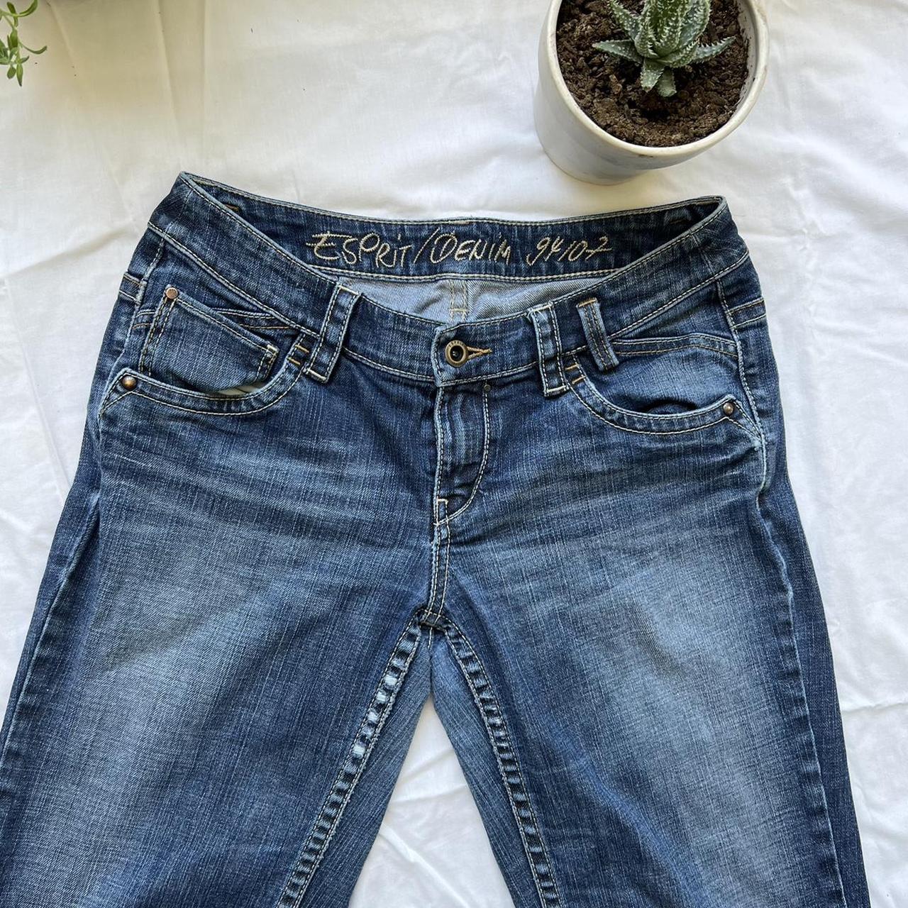 Surrey Had Implement Vintage Esprit low rise bootcut jeans size... - Depop