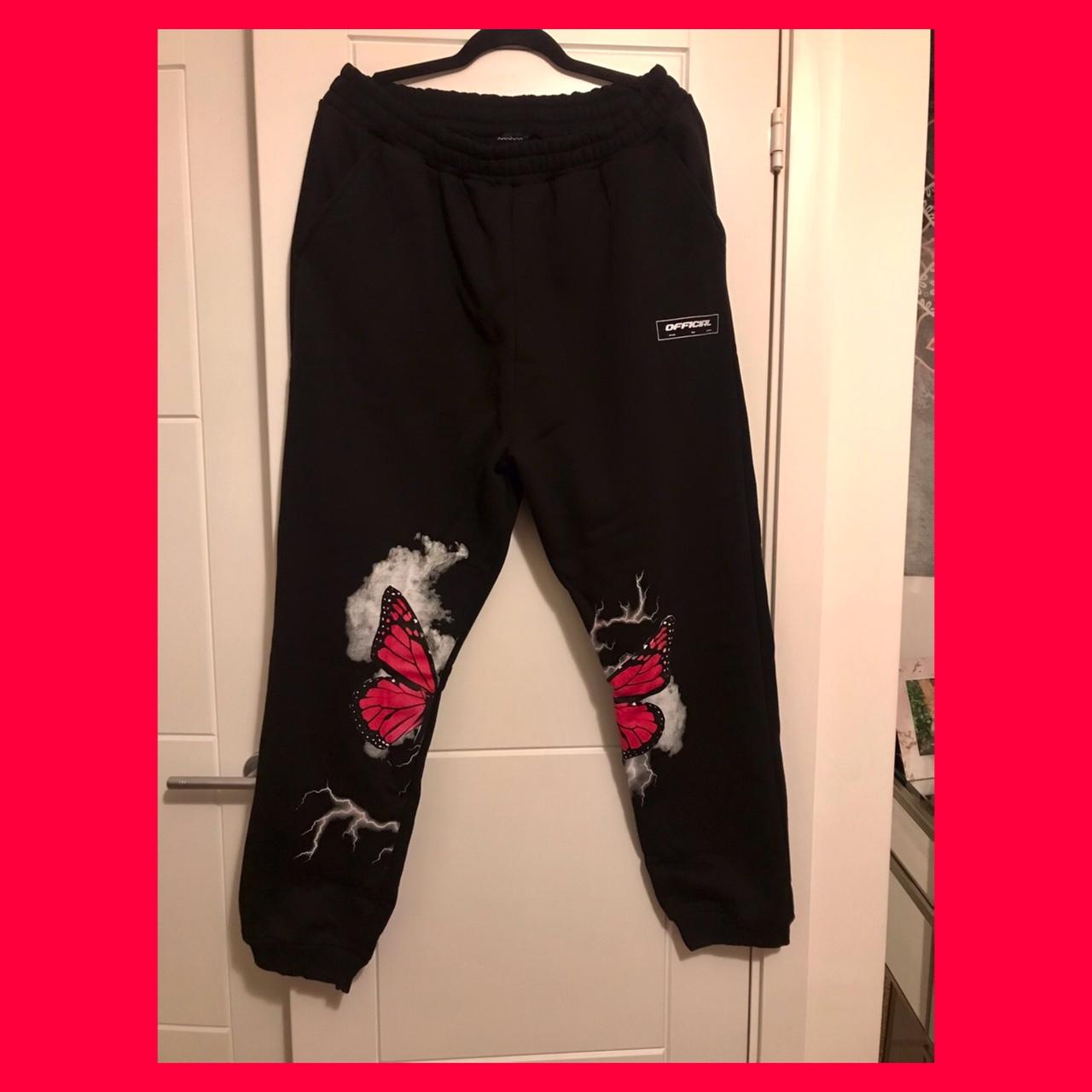 Boohoo Butterfly Tracksuit Bottoms 🦋 Size XL Depop