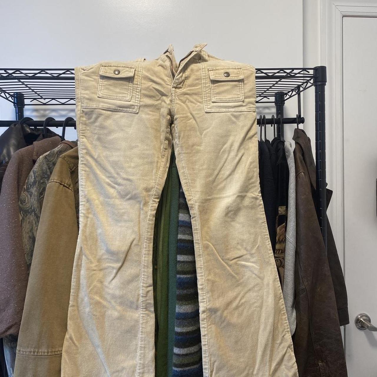 Women's Tan and Cream Jeans (2)