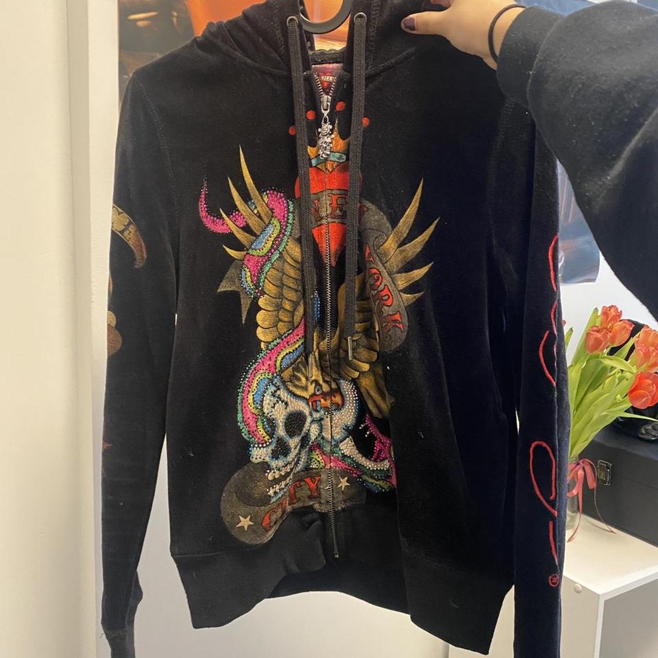 ed hardy suit jacket