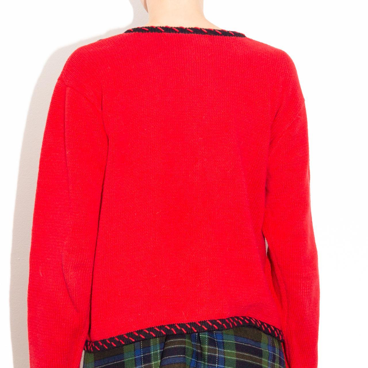 Product Image 4 - Vintage Christmas cardigan sweater with