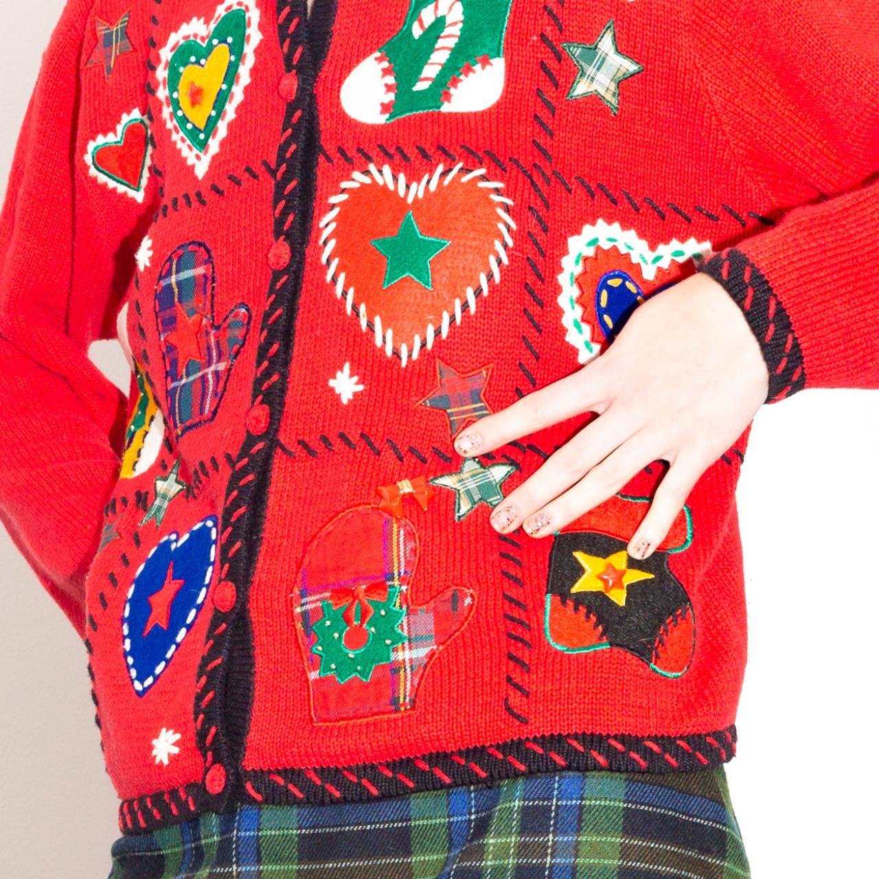 Product Image 3 - Vintage Christmas cardigan sweater with