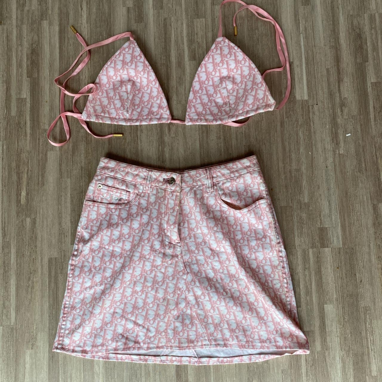 𓃭 on Twitter Dior top and skirt monogram set httpstcooaa0MFvZMY  X