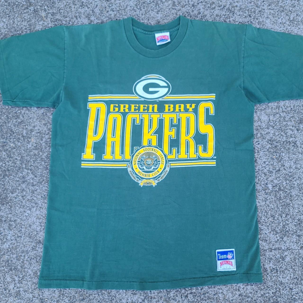 Vintage 90s Green Bay Packers Sweatshirt - Depop