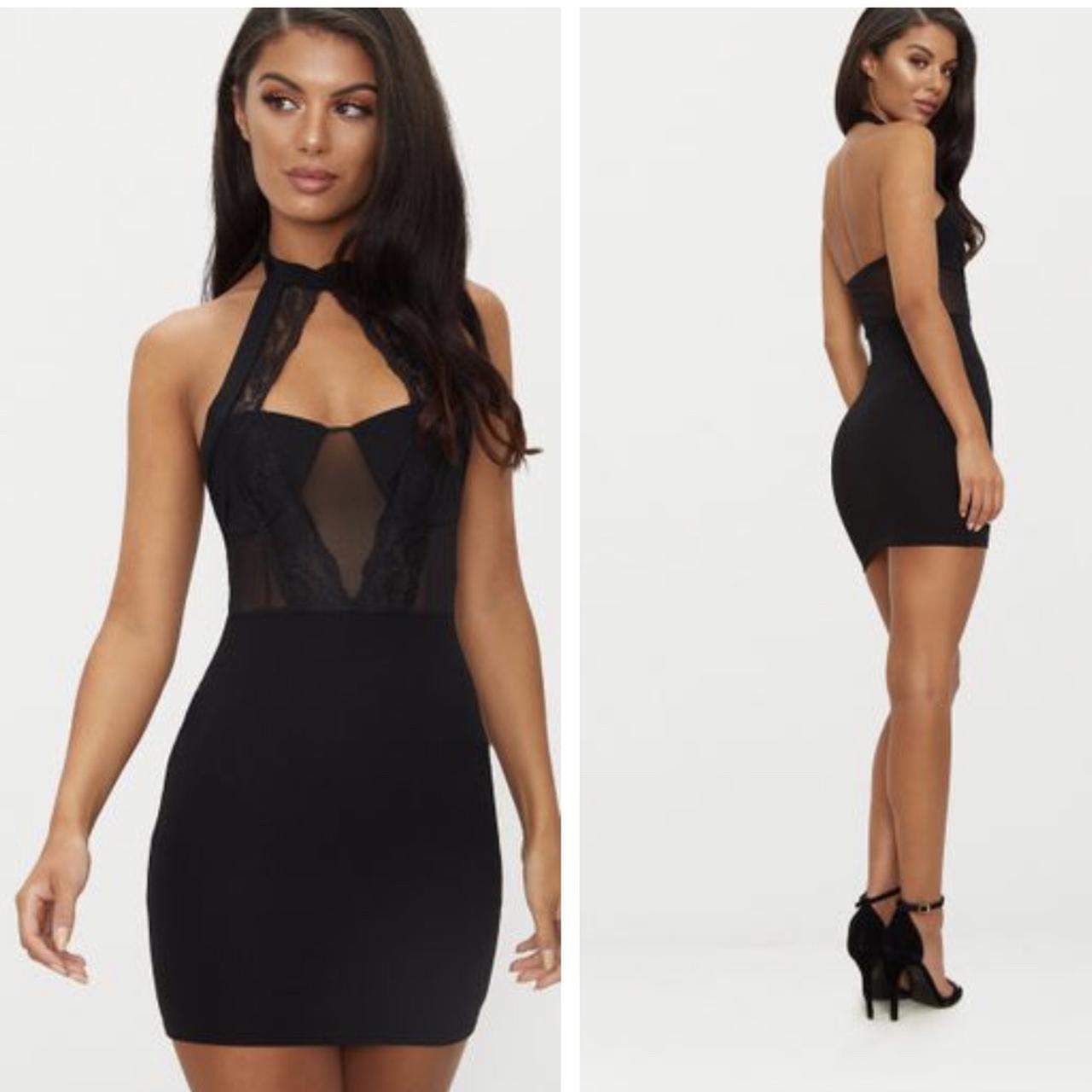 lace top bodycon dress