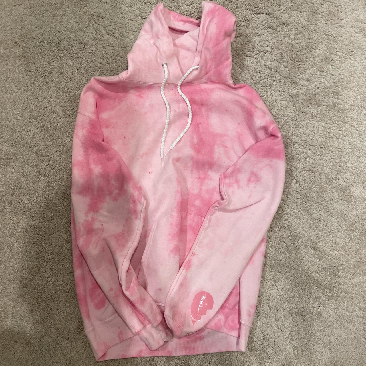 i am gia tie dye moletom com capuz