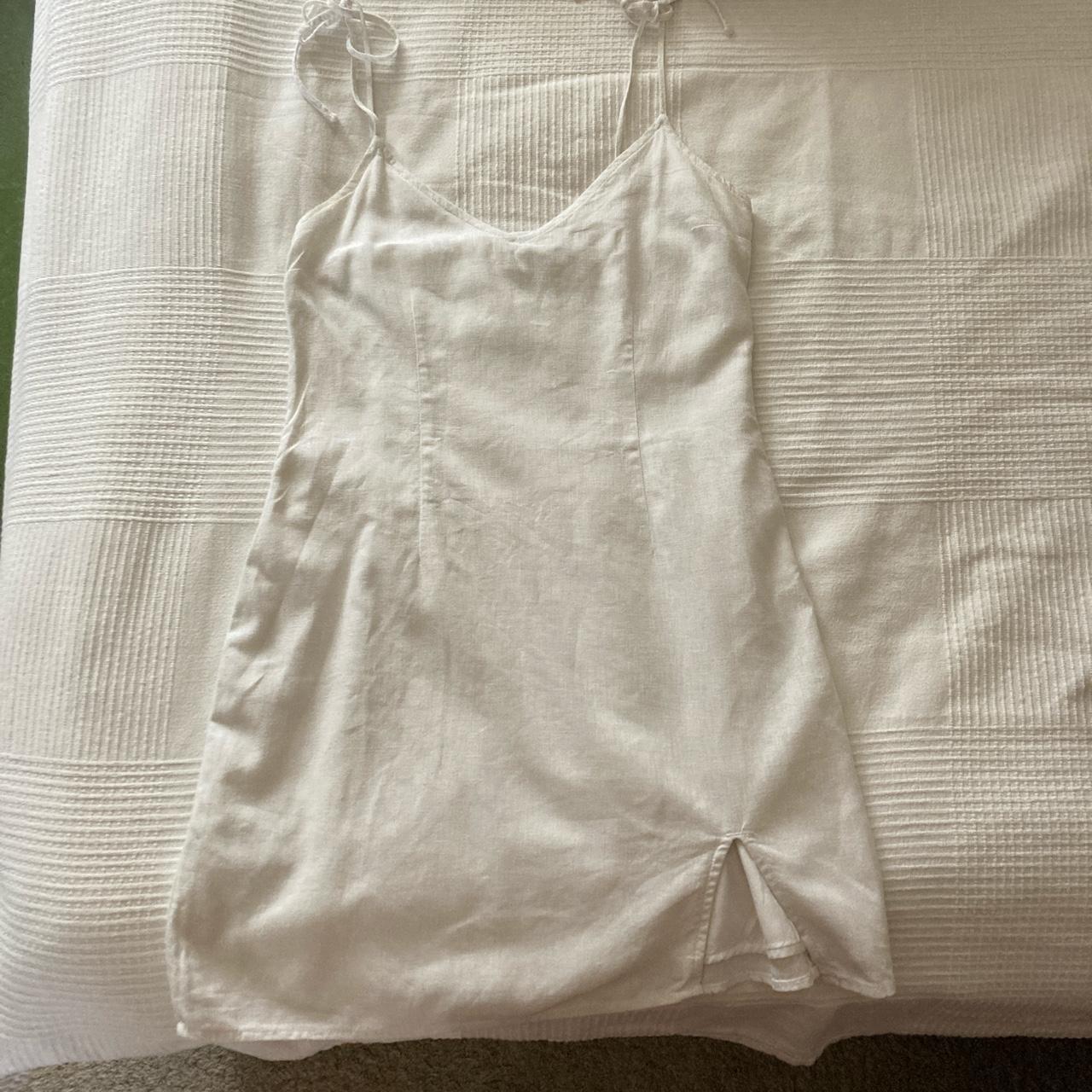 Abercrombie & Fitch Women's White Dress | Depop