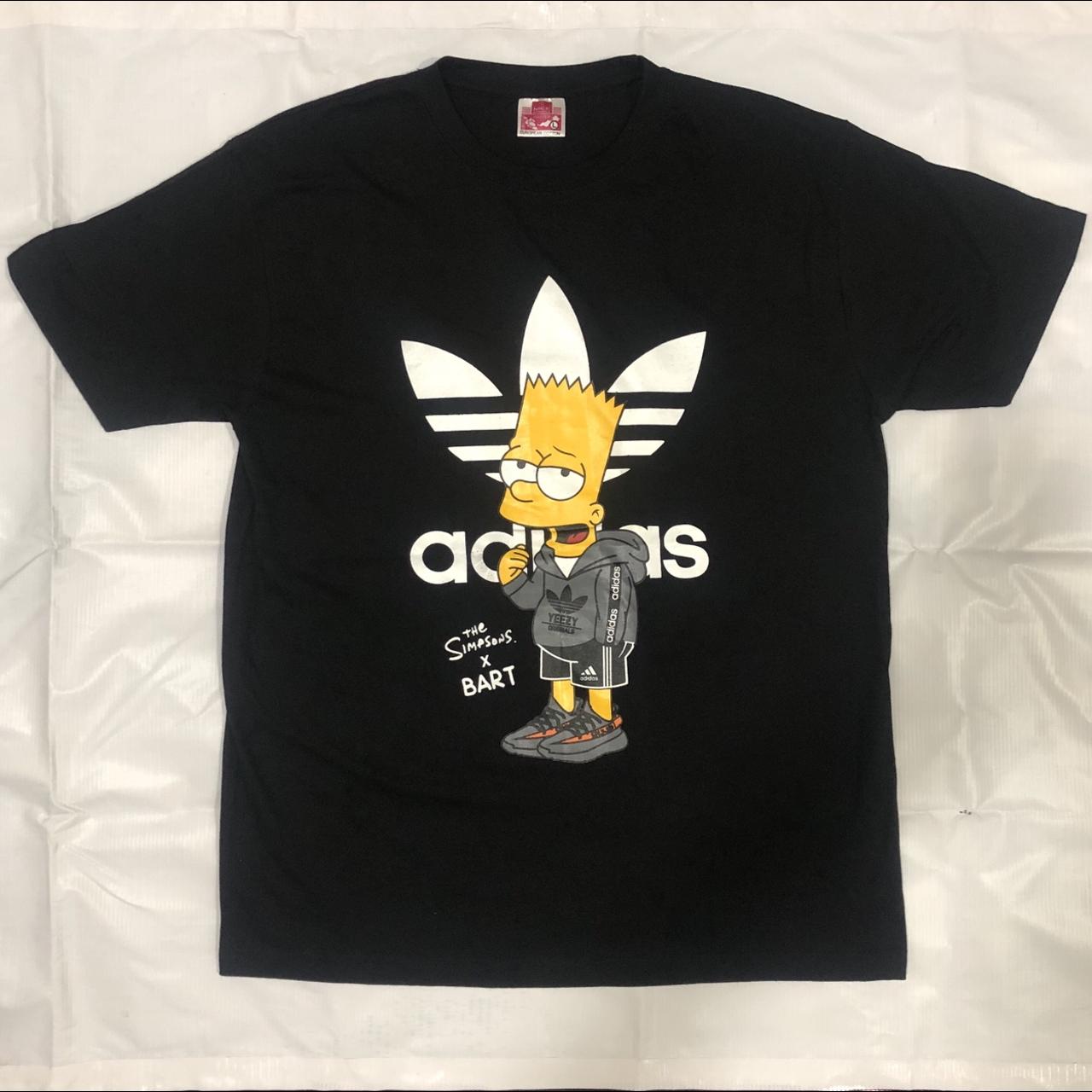 ☆完売間近☆ adidas x The Simpsons コラボ プリント Tシャツ adidas x The Simpsons Shirts Hoodies Sneaker Clothing