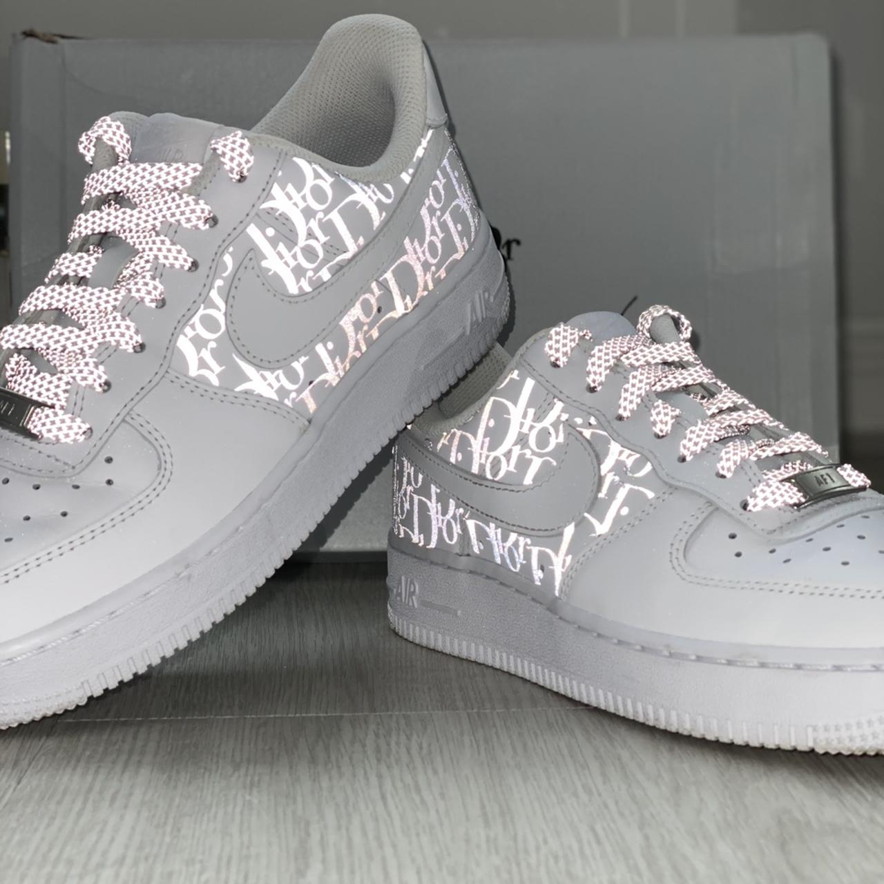 CUSTOM REFLECTIVE DIOR AIR FORCE 1