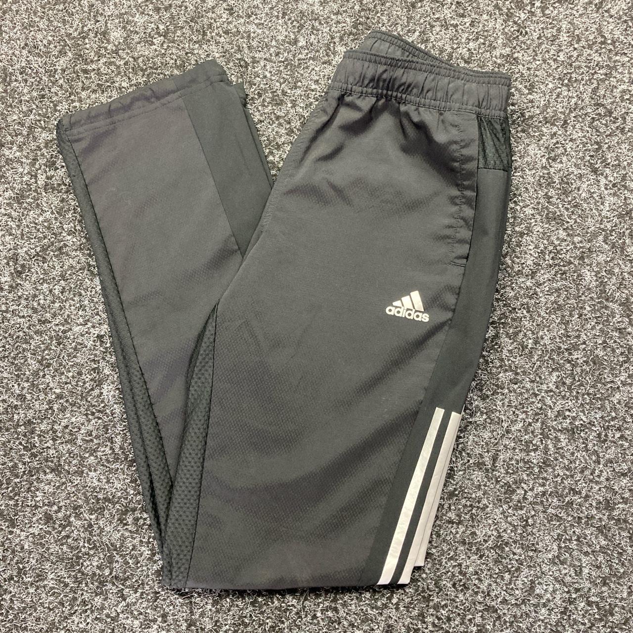 Black Adidas Climacool tracksuit bottoms. This item... - Depop