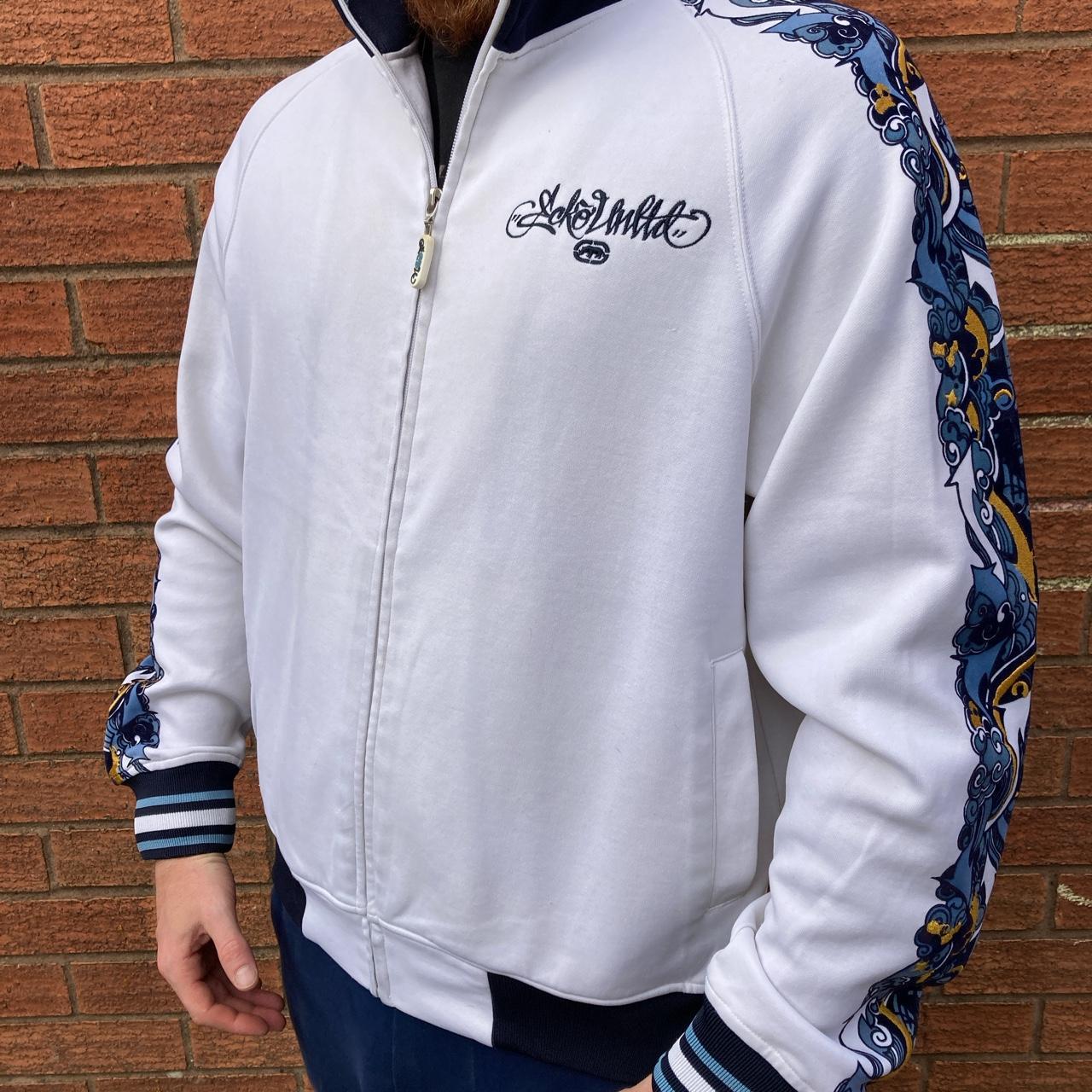 vintage Ecko Unltd full embroidered graffiti style... Depop