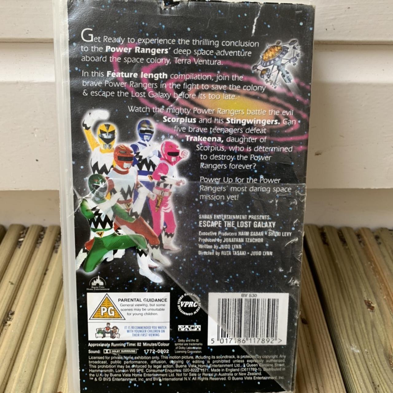 Power Rangers Lost Galaxy Escape To The Lost Galaxy... Depop