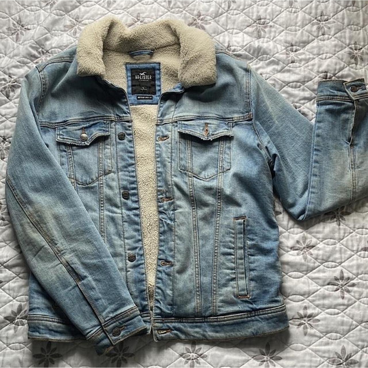 Mens Hollister Epic Flex Denim Jean Jacket Depop