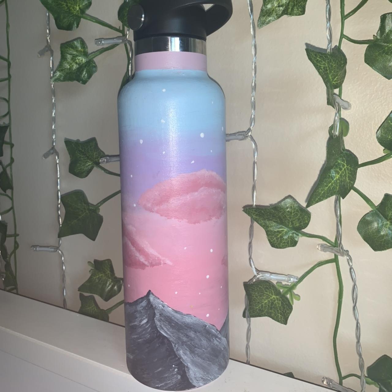 Custom painted hydro fashion flask