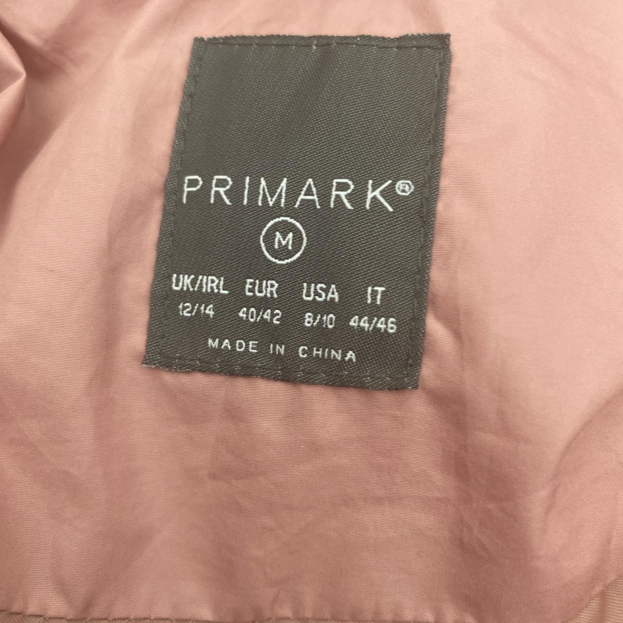 Primark Women's Pink Coat Depop