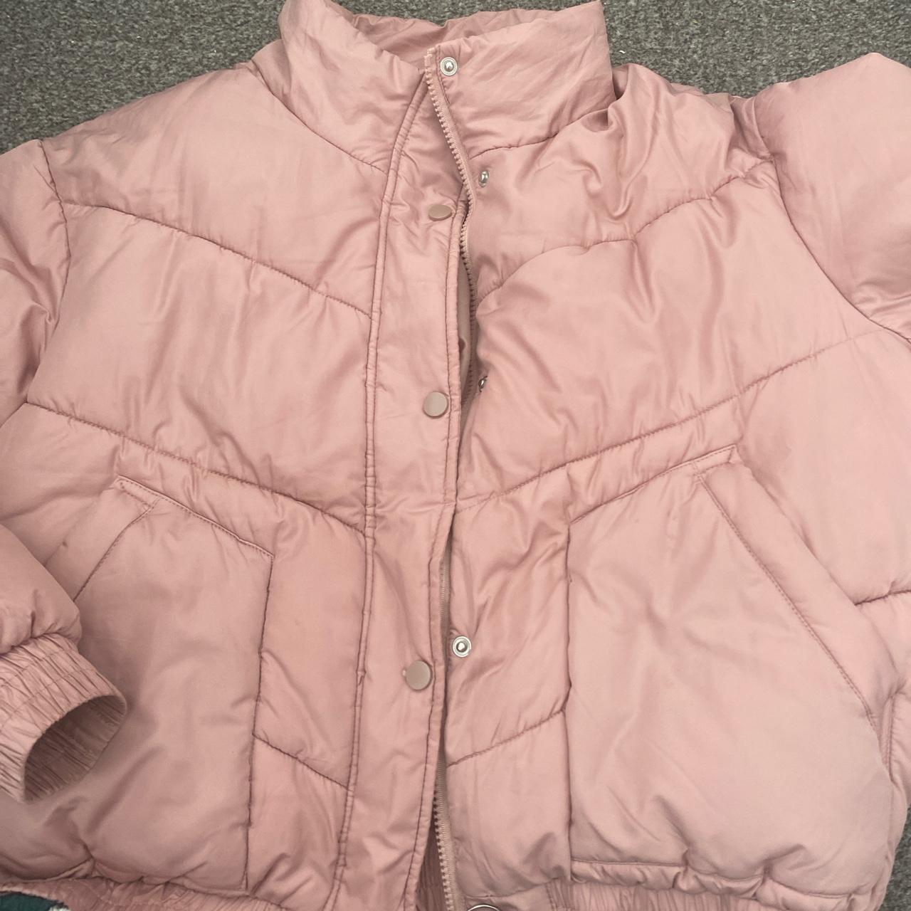Primark Women's Pink Coat Depop