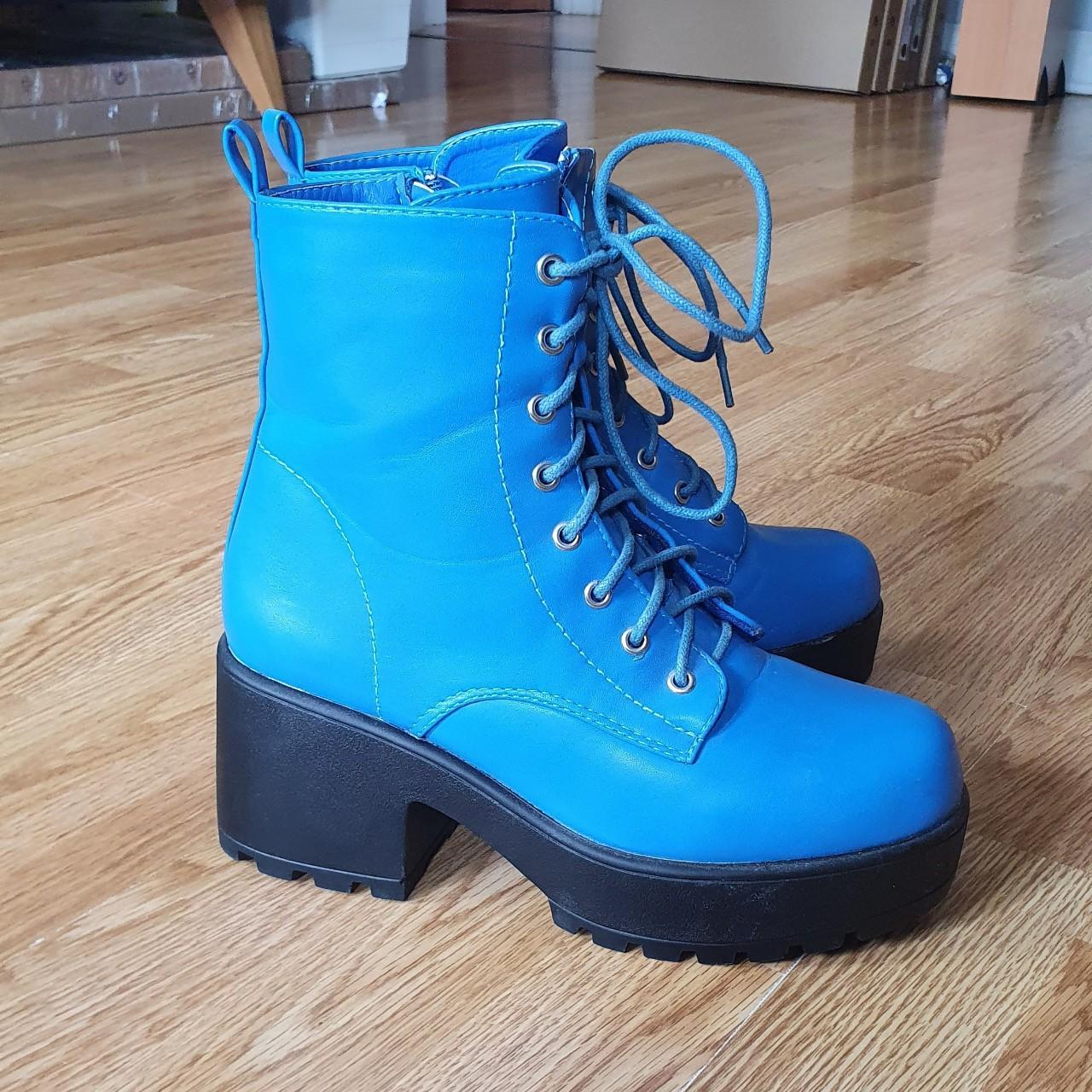 Koi Footwear Women's Blue Depop