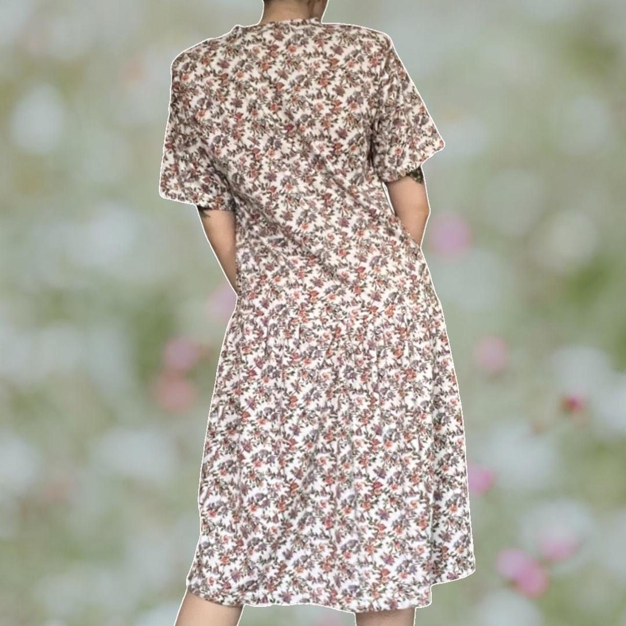 Product Image 3 - 80s floral drop-waist dress

vintage Lauren
